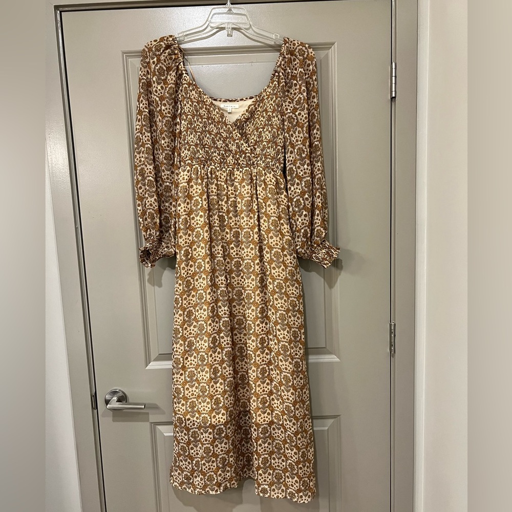 Floral maxi dress!